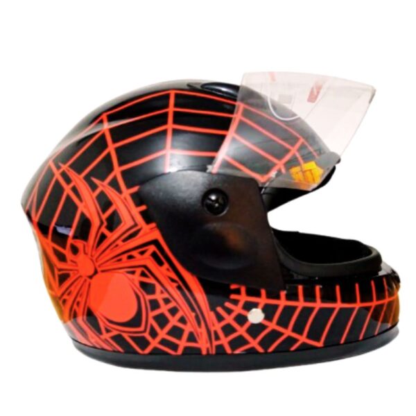Casco de niño Hombre araña en Rojo - Imagen 2