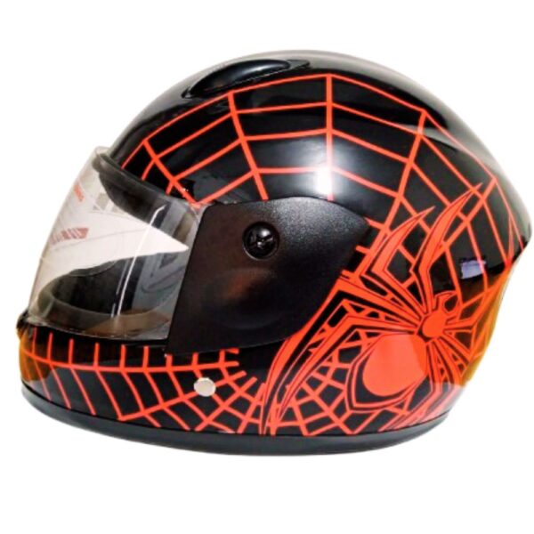 Casco de niño Hombre araña en Rojo