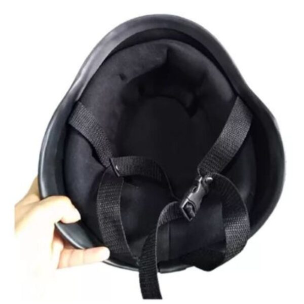 Cascos de moto aleman en  negro mate casco verano - Imagen 2