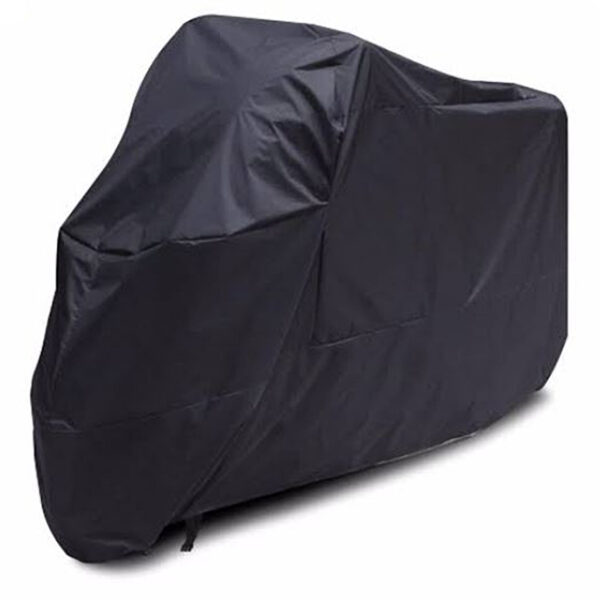 Cobertor Funda De Moto Impermeable En Negro - Imagen 2