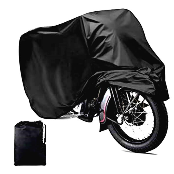 Cobertor Funda De Moto Impermeable En Negro