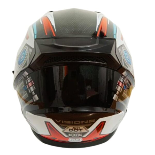 Casco de Moto Certificado Integral LionSun – Talla L - Imagen 3