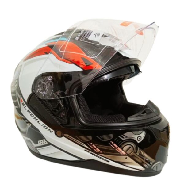 Casco de Moto Certificado Integral LionSun – Talla L - Imagen 4