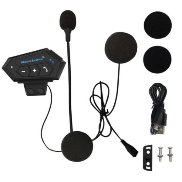 Bluetooth para Casco de Moto Premium increíble Antiruido con Llamadas y Música - Imagen 2