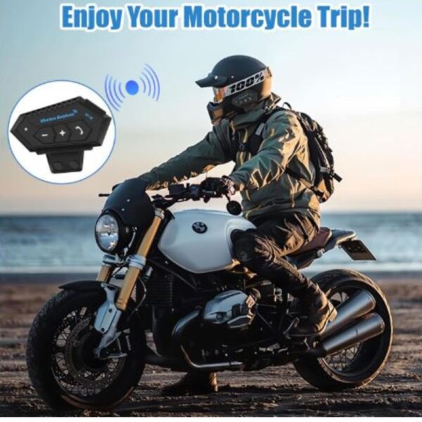 Bluetooth para Casco de Moto Premium increíble Antiruido con Llamadas y Música - Imagen 8